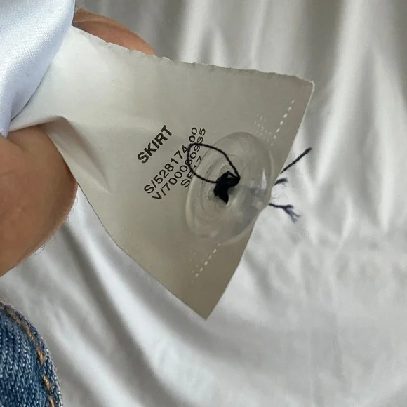 Gap Denim Wrap Tie Skirt - Picture 10 of 11